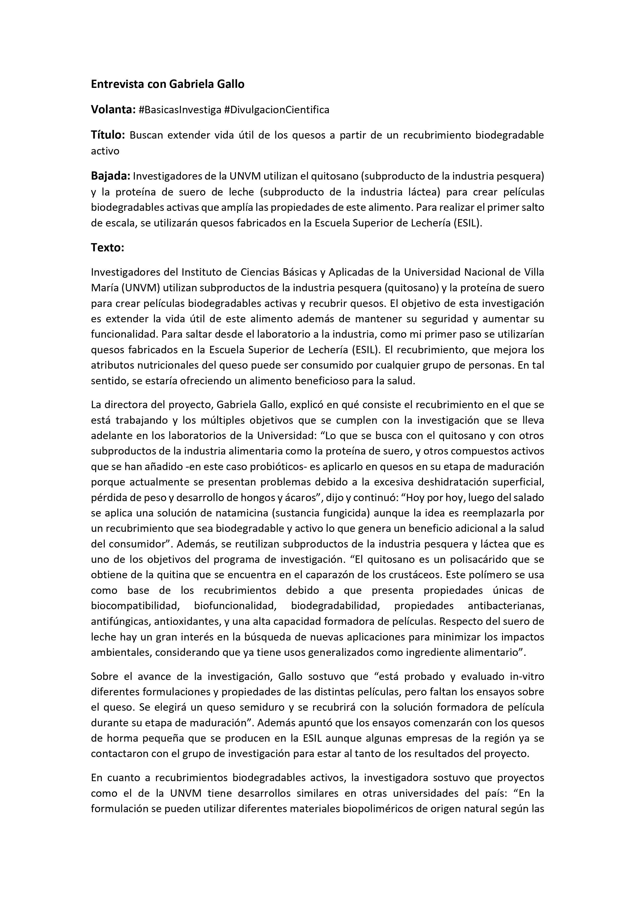 Página 1 de la Entrevista 13