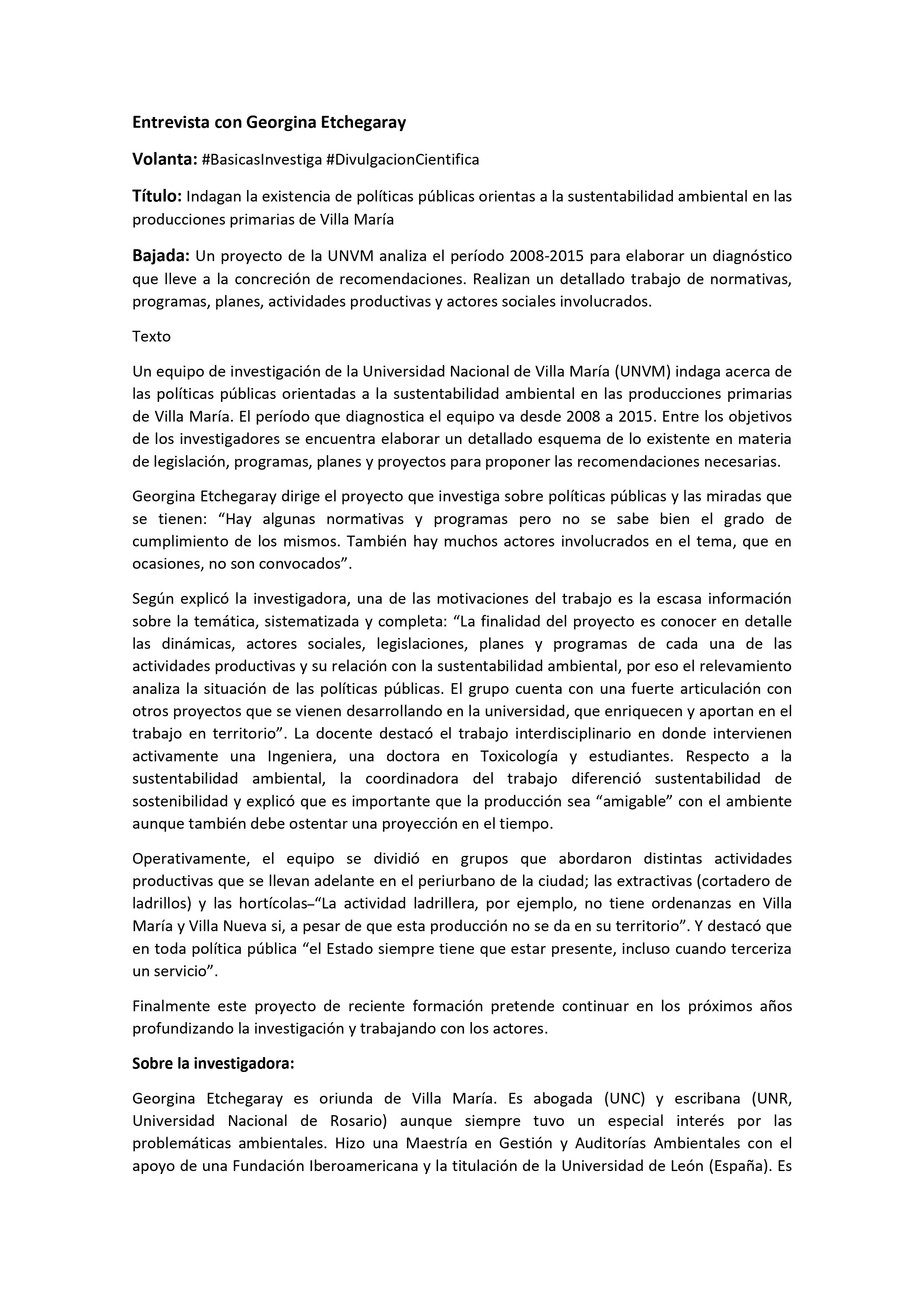 Página 1 de la Entrevista 14