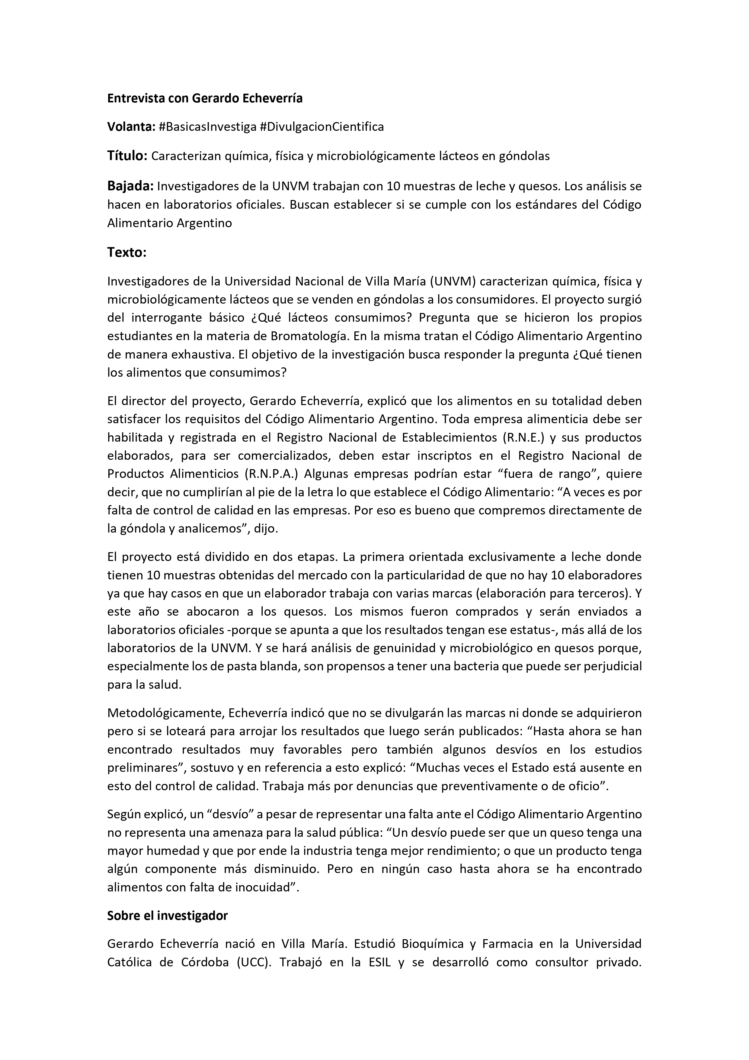 Página 1 de la Entrevista 15