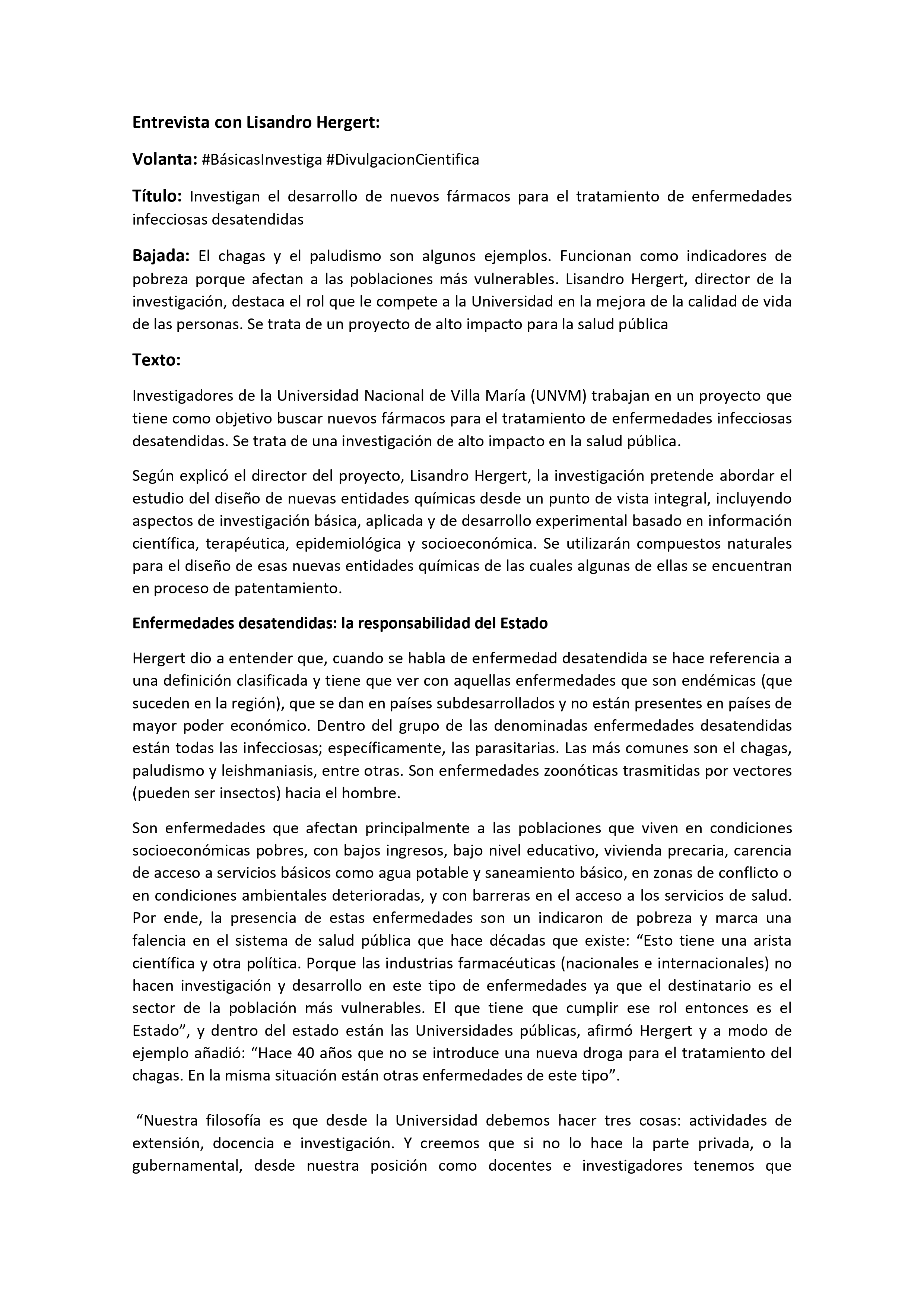 Página 1 de la Entrevista 20