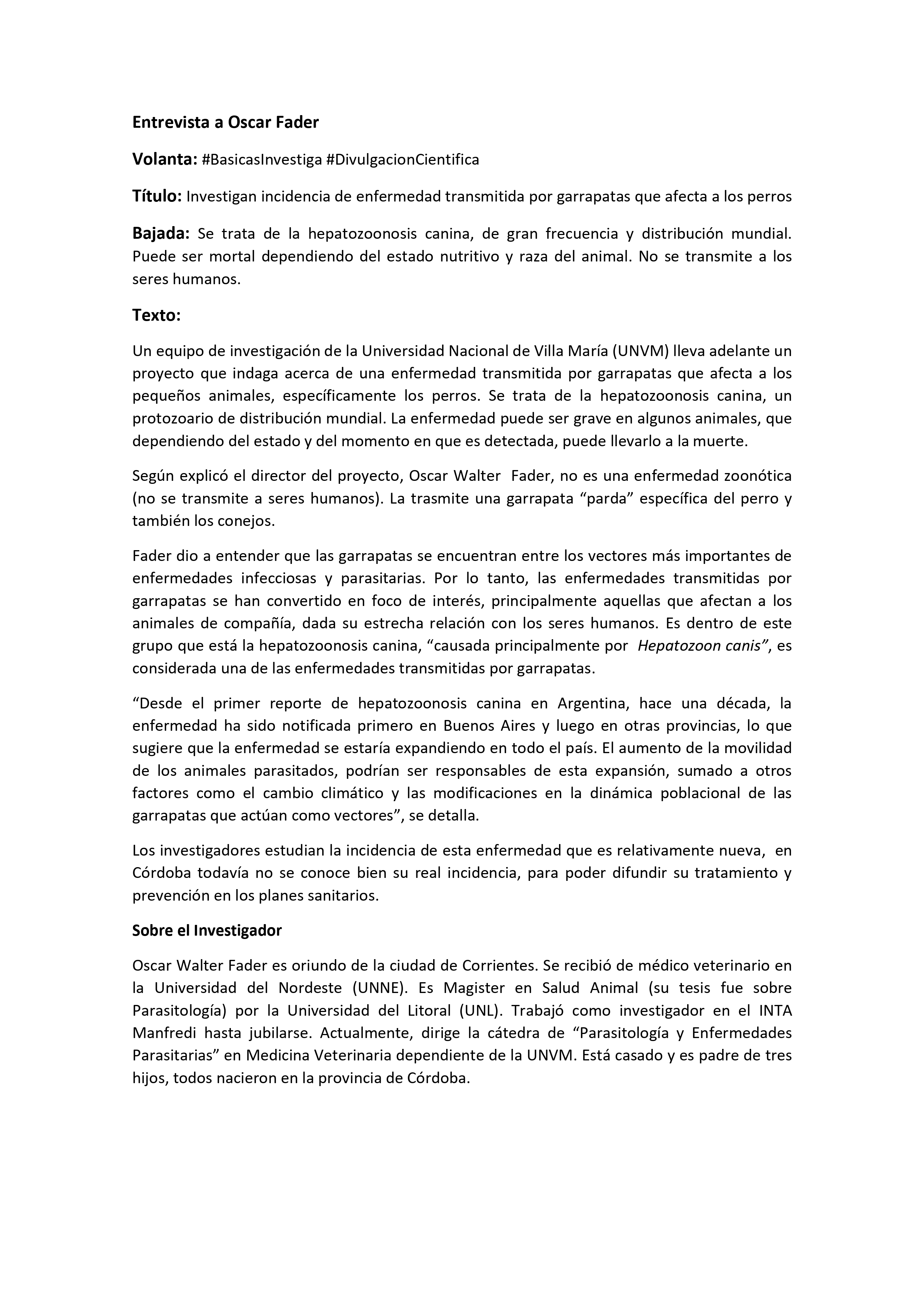 Página 1 de la Entrevista 38